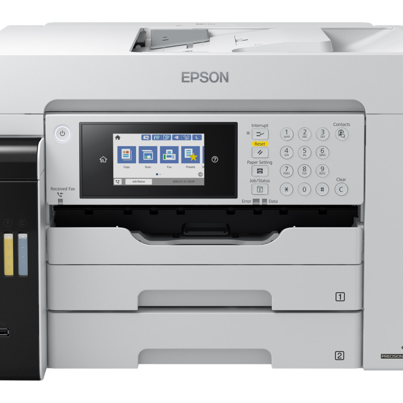 Epson | Multifunkcionālais ierīce | EcoTank L15180 | Tintes printeris | Krāsains | 4‑in‑1 | Wi‑Fi | Melnbalts