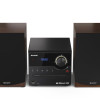Sharp | Hi-Fi mikrosistēma | XL-B517D(BR) | Brūns | USB ports | AUX ieeja | Bluetooth | CD atskaņotājs | FM radio | Bezvadu savienojums