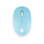 Natec | Mouse | Harrier 2 | Wireless | Bluetooth | White/Blue