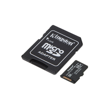 Kingston | UHS-I | 32 GB | microSDHC/SDXC rūpnieciskā karte | Flash atmiņas klase Class 10, UHS-I, U3, V30, A1