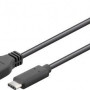 Goobay | USB 2.0 kabelis | USB-C uz USB-A USB-C spraudnis | USB 2.0 spraudnis (tips A)