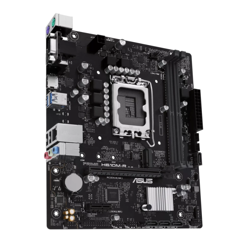 Asus | PRIME H610M-R-SI | Procesoru saime Intel | Procesora ligzda LGA1700 | DDR5 | SATA ligzdu skaits 4