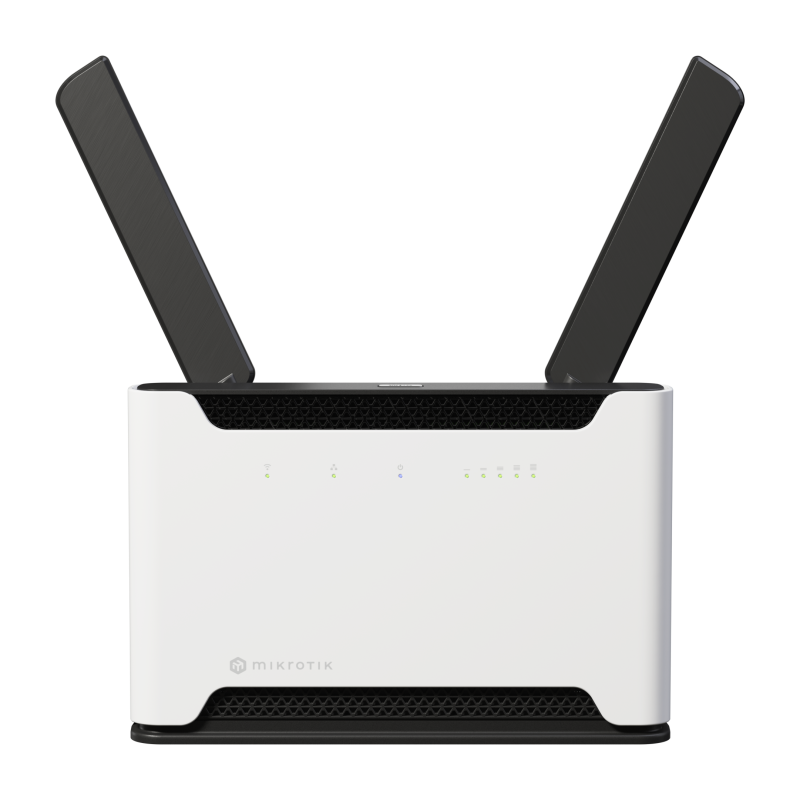 MikroTik | Chateau 5G R17 ax S53UG+5HaxD2HaxD-TC&RG650E-EU | 802.11ax | 1200 Mbit/s | 10/100/1000 Mbit/s | Ethernet LAN (RJ-45) porti 4 | Mesh atbalsts Nē | MU-MIMO Jā | 1