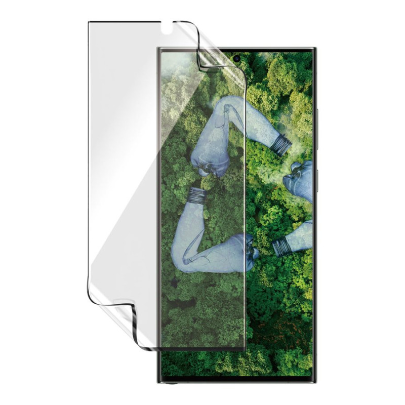 PanzerGlass | Matrix ekrāna aizsargs, Ultra-Wide Fit ar izlīdzināšanas komplektu | Ekrāna aizsargs | Samsung | Galaxy S23 Ultra | Caurspīdīgs