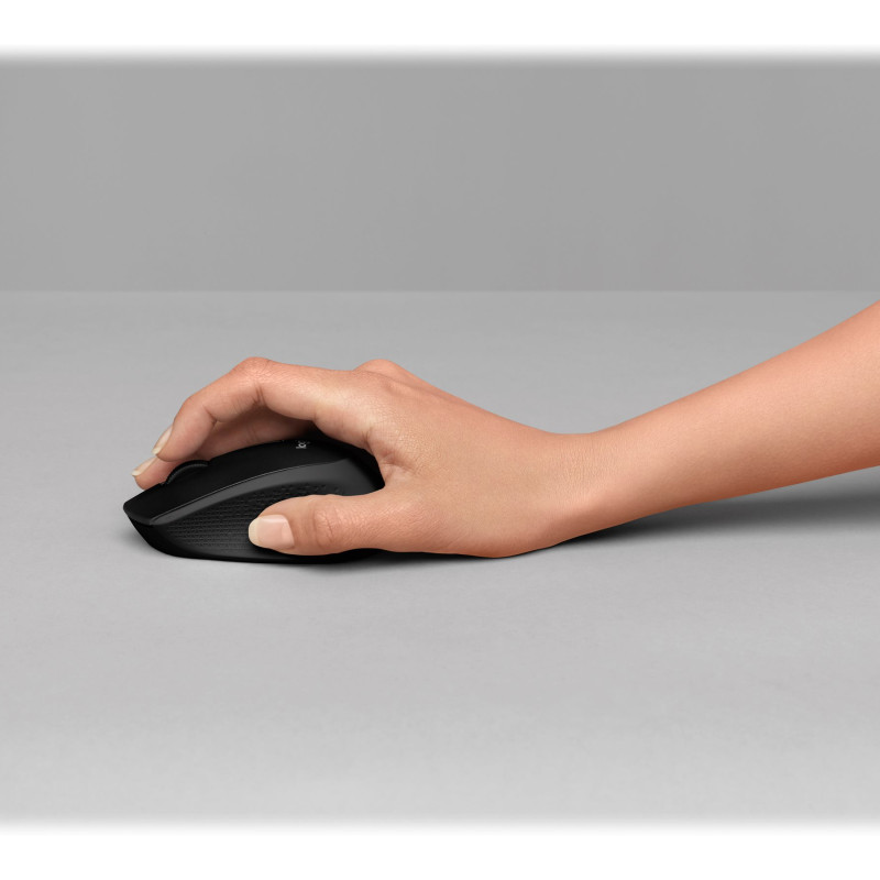 Logitech | Pele | M330 Silent Plus | Bezvadu | Melna