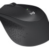 Logitech | Pele | M330 Silent Plus | Bezvadu | Melna