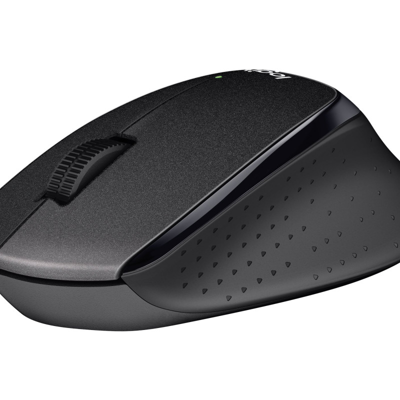 Logitech | Pele | M330 Silent Plus | Bezvadu | Melna