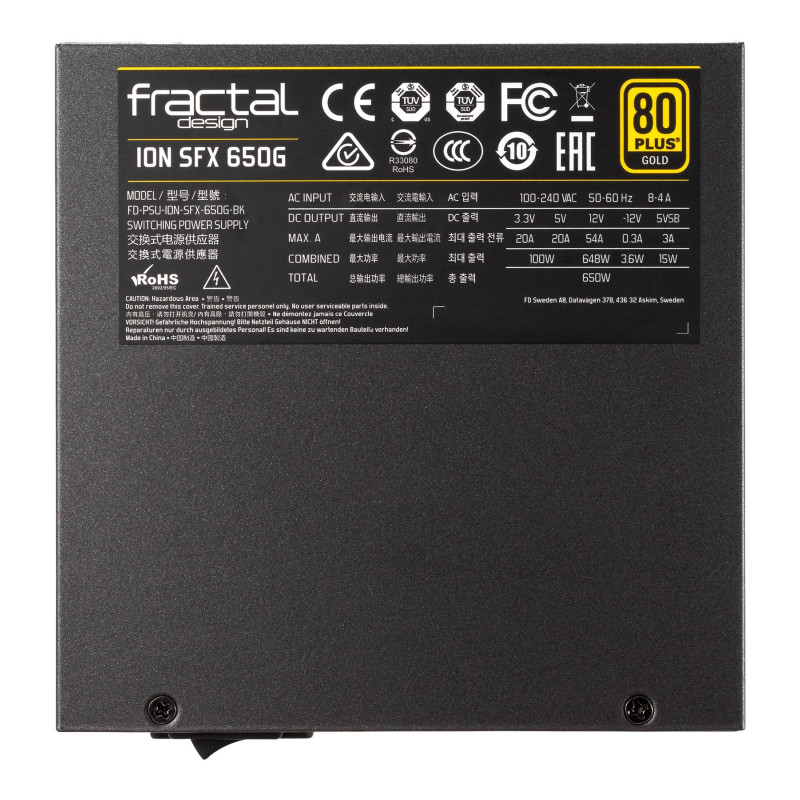 Fractal Design | Ion SFX-L 650W Gold | 650 W