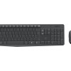 Logitech | MK235 | Keyboard and Mouse Set | Wireless | Mouse included | Batteries included | US | Black