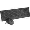 Natec Keyboard and Mouse | Stringray 2 | Keyboard and Mouse Set | Wireless | US | Black
