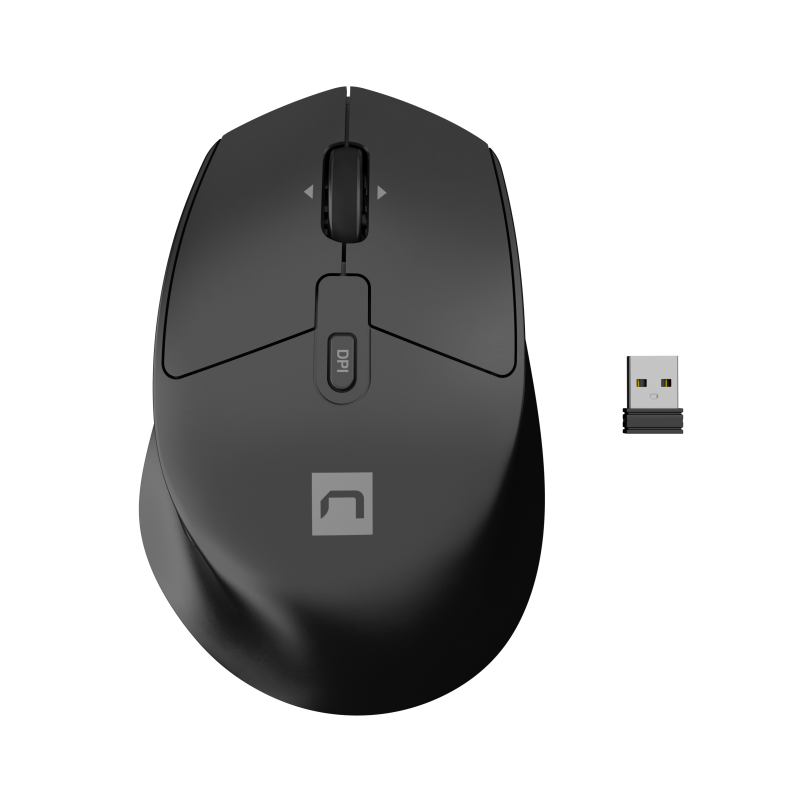 Natec Keyboard and Mouse | Stringray 2 | Keyboard and Mouse Set | Wireless | US | Black