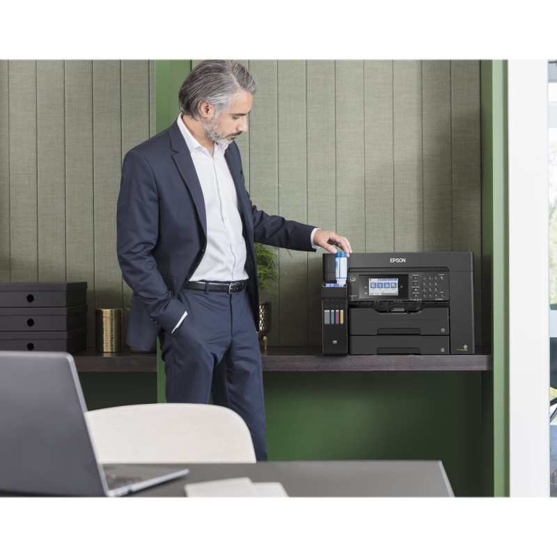 Epson | EcoTank L15160 | Inkjet | Colour | Multicunctional Printer | A3+ | Wi-Fi | Black