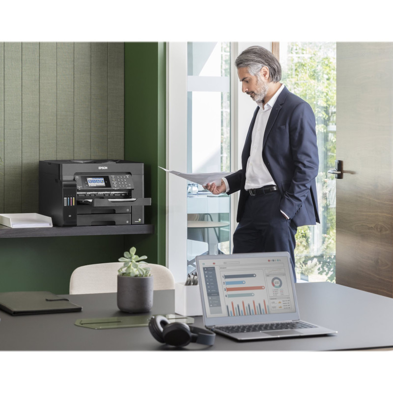 Epson | EcoTank L15160 | Inkjet | Colour | Multicunctional Printer | A3+ | Wi-Fi | Black