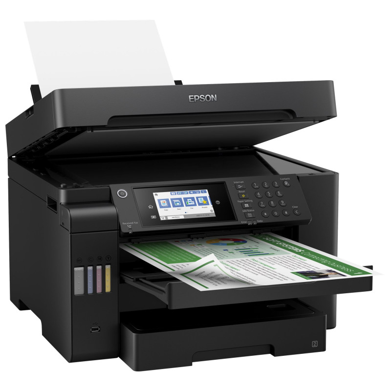 Epson | EcoTank L15160 | Inkjet | Colour | Multicunctional Printer | A3+ | Wi-Fi | Black