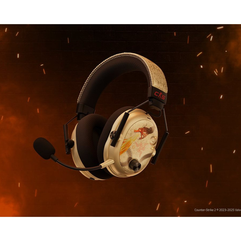 Razer | Gaming austiņas | BlackShark V3 Pro | Bezvadu/vadāmas | Pāraustiņas (over-ear) | Mikrofons | Counter-Strike 2 Edition | Trokšņu samazināšana