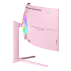 Arozzi Nova | 49 " | VA | 32:9 | 165 Hz | 4 ms | 5120 x 1440 pixels | 350 cd/m² | HDMI ports quantity 2 | Pink