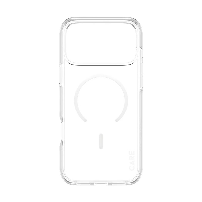 PanzerGlass Flagship Case | Aizmugures vāks | Apple | iPhone 17 Pro Max | Pārstrādāta plastmasa | Caurspīdīgs | Urban Explorer ar balto MagSafe