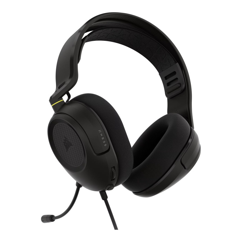 Corsair Gaming Headset | HS35 v3 | Wired | Microphone | Carbon