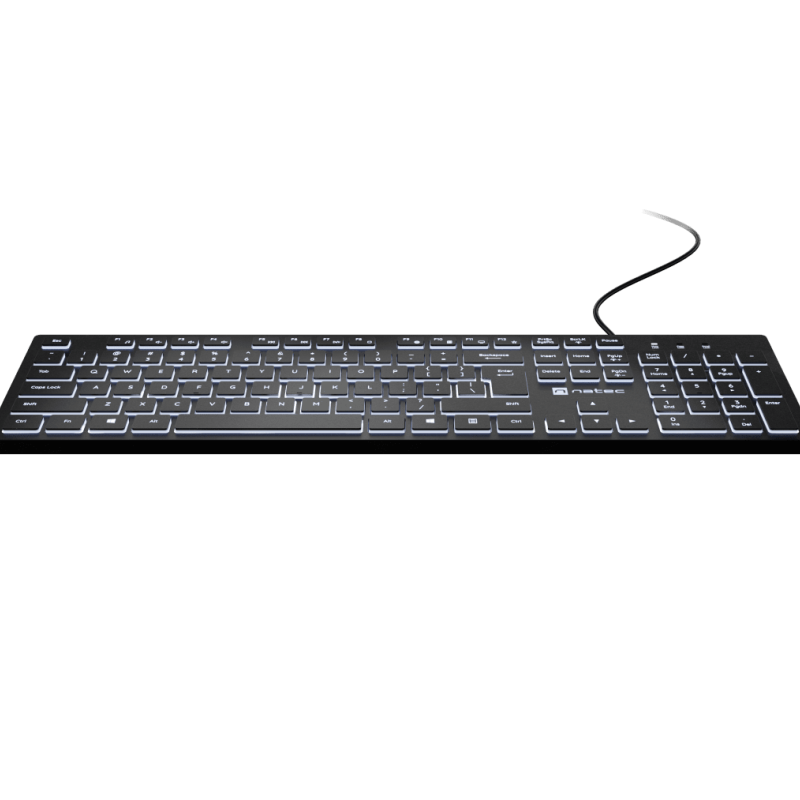Natec | Herring Glow | Keyboard | Wired | US | Black