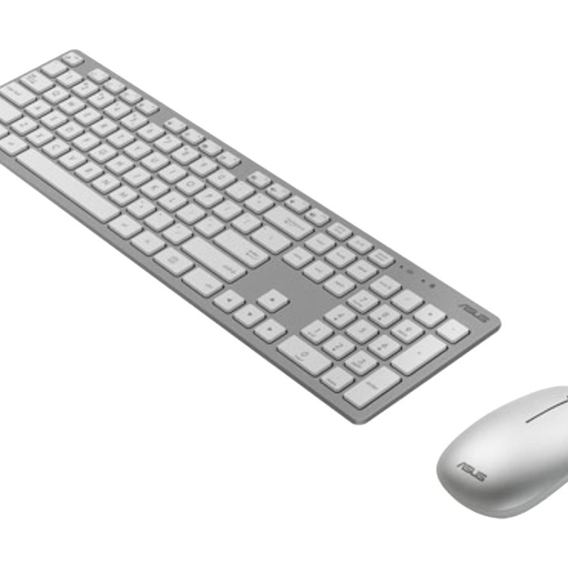 Asus W5000 | Klaviatūra un pele komplekts | Bezvadu | US | Balts