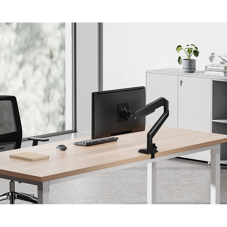 Neomounts Desk Mount | DS70-250BL1 Monitoru rokturis | Regulējams augstums, griešanās, nolieksme, pagrieziens | 17-35
