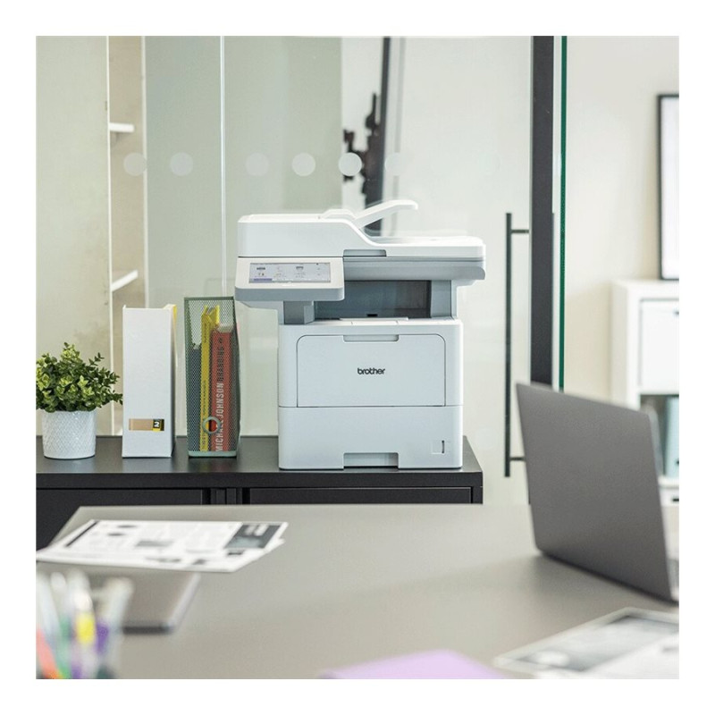 Brother MFC-L6910DN daudzfunkcionāls mono lāzerprinteris ar faksu | Brother | Multifunction Printer | MFC-L6910DN | Lāzers | Mono | All-in-one | A4 | Wi‑Fi | Balts