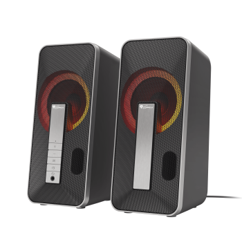 Genesis | Datora skaļrunis | Helium 100BT RGB | Bluetooth | Bezvadu savienojums | Sudraba/Melnā