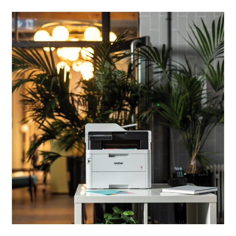 Brother | Multifunkcionāls printeris | MFC-L3760CDW | Lāzera | Krāsains | Visos vienā | A4 | Wi-Fi