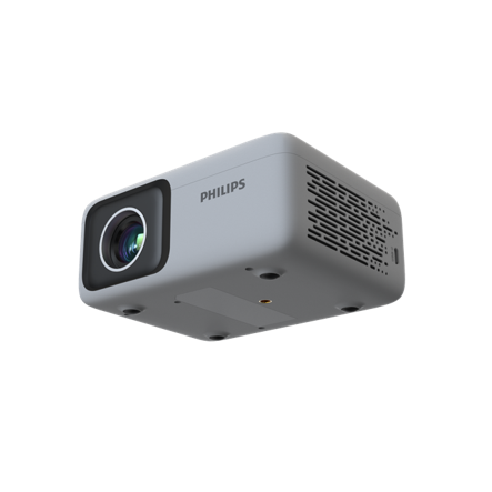 Philips NeoPix 106 Projektors, 1280x720, 1.2:1, 500:1, Pelēks