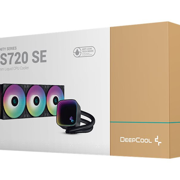 Deepcool | Liquid CPU Cooler | LS720 SE | Melns | Intel, AMD