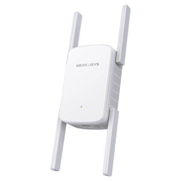 Mercusys | AC1900 Wi-Fi signāla pastiprinātājs | ME50G | 802.11ac | Bez Mesh atbalsta | 600+1300 Mbit/s | 10/100/1000 Mbit/s | Ethernet LAN (RJ-45) porta 1 | Nav mobila platjosla | MU-MIMO nav | Bez PoE | Antenas tips: ārējā