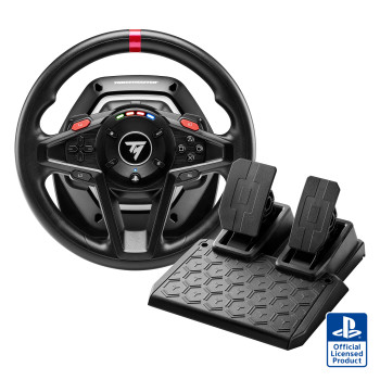 Thrustmaster | Stūres rats | T128-P | Melns | Sacīkšu spēļu stūre