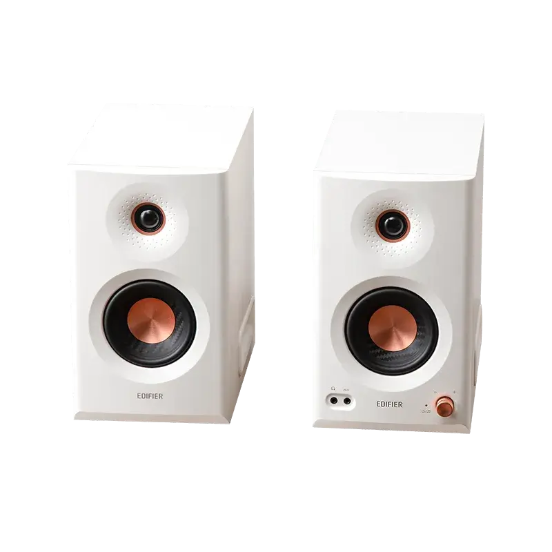 Edifier MR5 | Trīskārši pastiprināti studijas monitora skaļruņi | 110 W | Bluetooth | Bezvadu savienojums | 101 dB | Balts