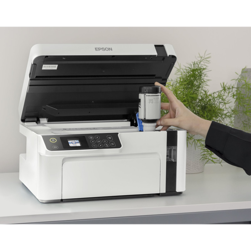 Epson | Daudzfunkcionāls kompakts printeris | EcoTank M2120 | Tintes | Melnbalts | A4 | Wi‑Fi | Balts