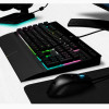 Corsair | Rubber Dome | Spēļu klaviatūra | K55 RGB PRO XT | Spēļu klaviatūra | Ar vadu | RGB LED apgaismojums | US | Melna