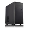 Fractal Design | CORE 1100 | Melns | Micro ATX | ATX barošanas bloki, līdz 185 mm, ja ir uzstādīta optiskā iekārta parastā garumā