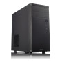 Fractal Design | CORE 1100 | Melns | Micro ATX | ATX barošanas bloki, līdz 185 mm, ja ir uzstādīta optiskā iekārta parastā garumā