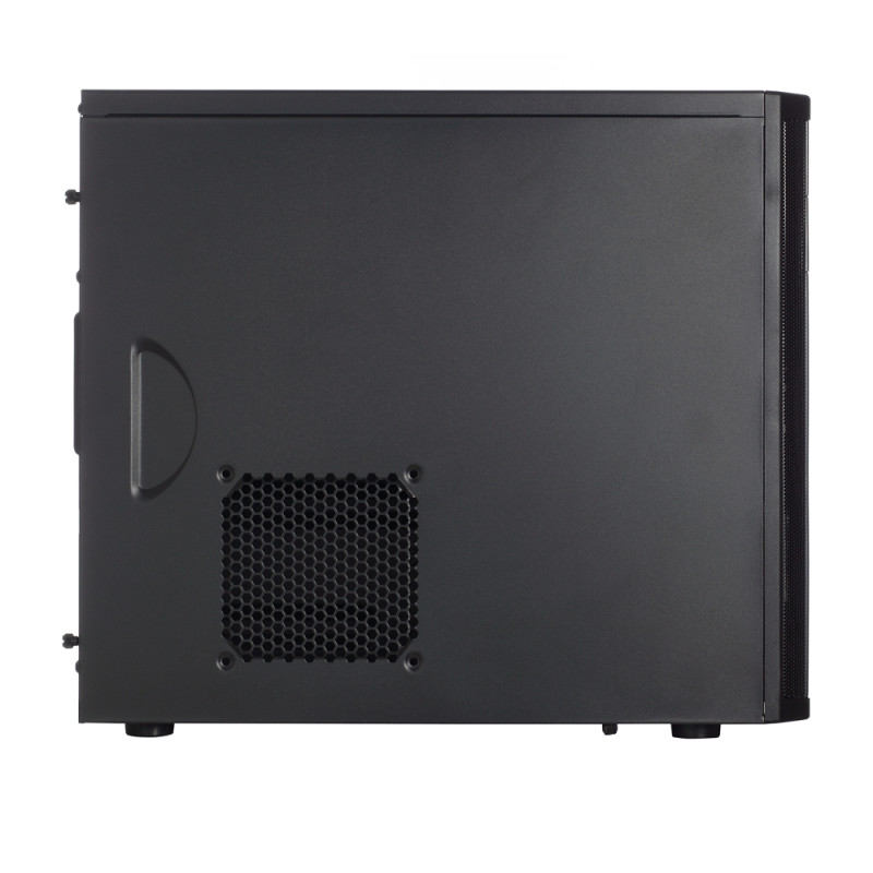 Fractal Design | CORE 1100 | Melns | Micro ATX | ATX barošanas bloki, līdz 185 mm, ja ir uzstādīta optiskā iekārta parastā garumā