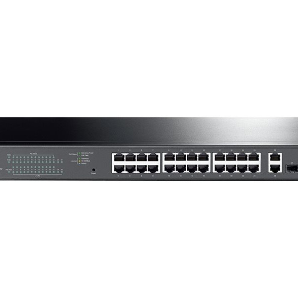 TP-LINK | Slēdzis | TL-SG1428PE | Web pārvaldāms | 19