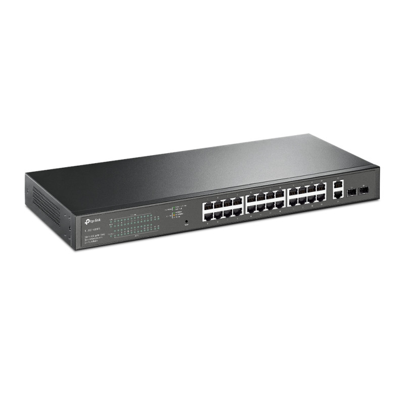 TP-LINK | Slēdzis | TL-SG1428PE | Web pārvaldāms | 19