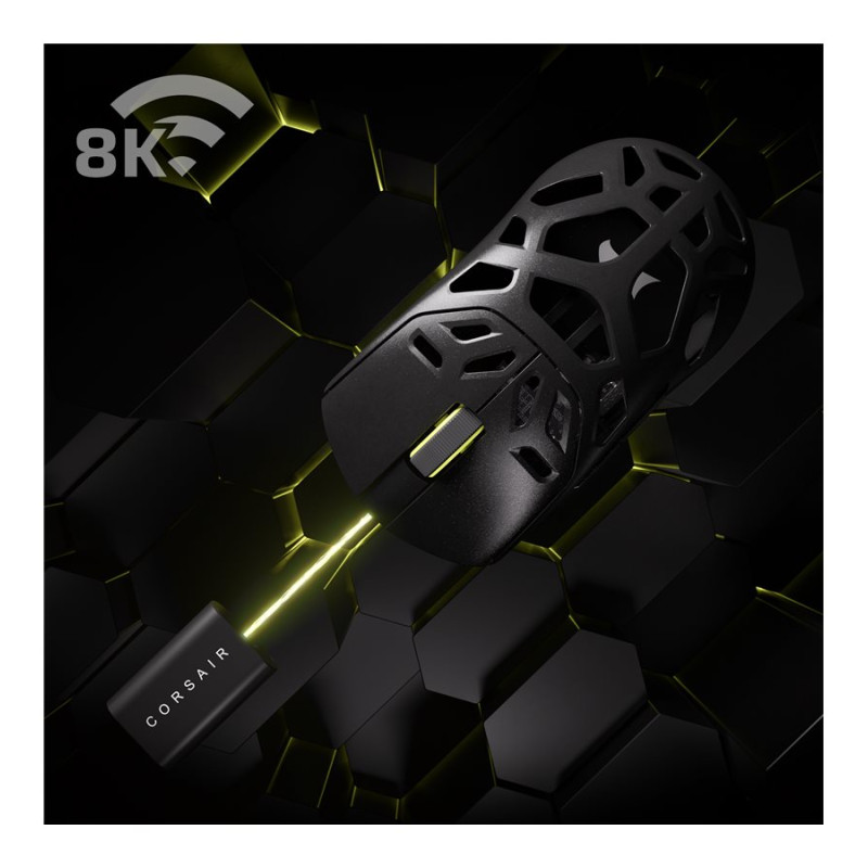 Corsair SABRE V2 PRO | Gaming Mouse | Wireless/Wired | 2.4GHz, Bluetooth, USB-C | Black