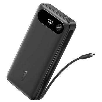 Anker Power Bank 65W | A1383H11 | 20000 mAh | Melns