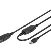 Digitus | Aktīvs USB 3.0 pagarinājuma kabelis | DA-73107