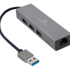 Cablexpert | USB AM Gigabit network adapter with 3-port USB 3.0 hub | A-AMU3-LAN-01