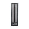 APC NetShelter SX 42U serveru skapja korpuss 600 mm x 1070 mm ar sāniem, melns | Schneider Electric
