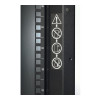 APC NetShelter SX 42U serveru skapja korpuss 600 mm x 1070 mm ar sāniem, melns | Schneider Electric