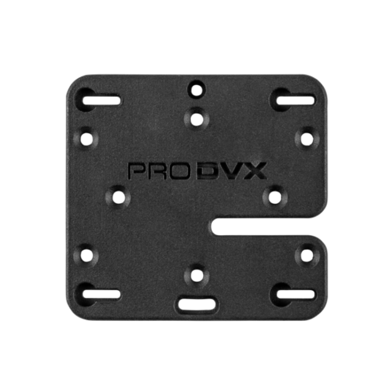 ProDVX | GM 75 vienas plāksnes stikla stiprinājums | Melns