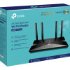 TP-LINK Archer AX1500 | AX1500 Wi‑Fi 6 maršrutētājs | 802.11n | 10/100/1000 Mbit/s | Ethernet LAN (RJ-45) porti 4 | Mesh atbalsts Nē | MU‑MIMO Jā | Nav mobila platjosla | Antenas tips Fiksēta