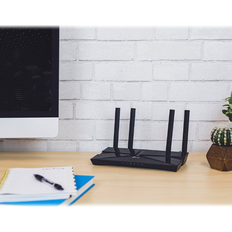 TP-LINK Archer AX1500 | AX1500 Wi‑Fi 6 maršrutētājs | 802.11n | 10/100/1000 Mbit/s | Ethernet LAN (RJ-45) porti 4 | Mesh atbalsts Nē | MU‑MIMO Jā | Nav mobila platjosla | Antenas tips Fiksēta