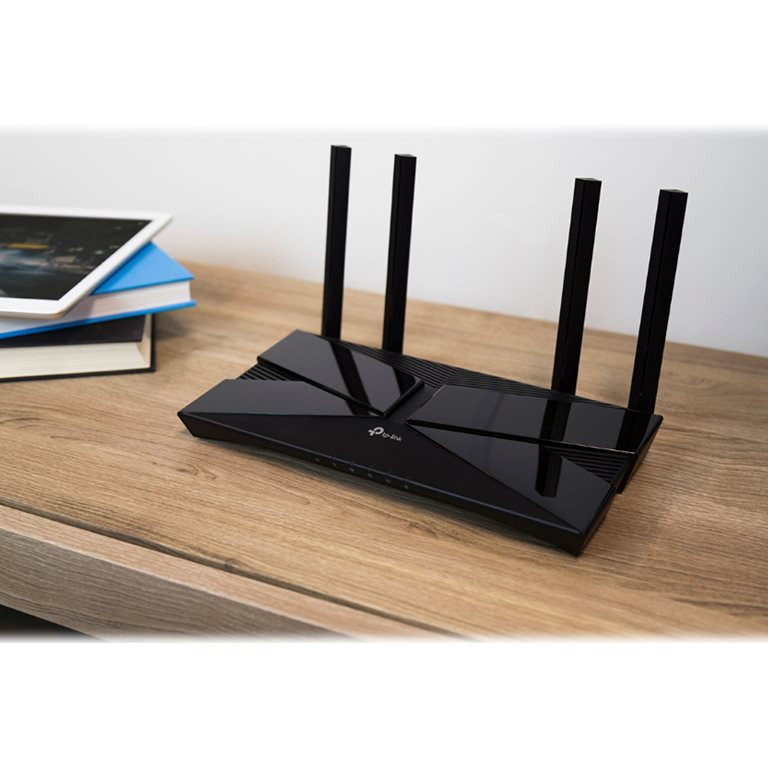 TP-LINK Archer AX1500 | AX1500 Wi‑Fi 6 maršrutētājs | 802.11n | 10/100/1000 Mbit/s | Ethernet LAN (RJ-45) porti 4 | Mesh atbalsts Nē | MU‑MIMO Jā | Nav mobila platjosla | Antenas tips Fiksēta